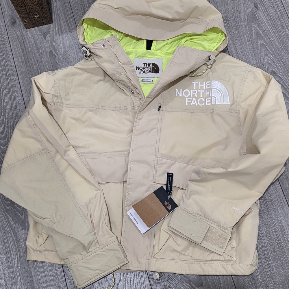 The North Face Beige Hooded Jacket